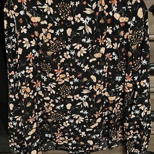 Allegra k blouse with flowers on it. New